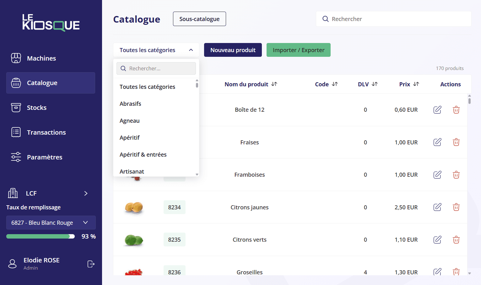 Recherche dans un dropdown